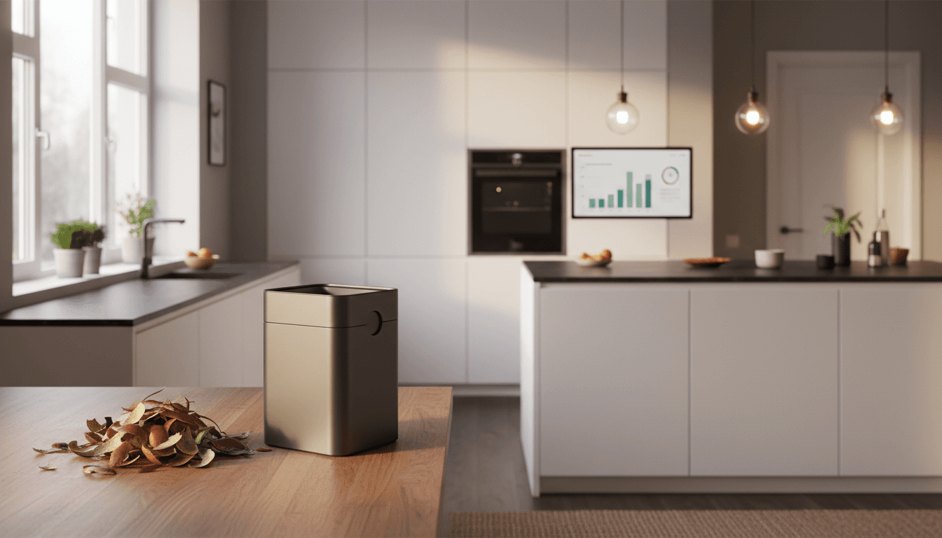 Featured image for IA et déchets alimentaires : le pari du bac connecté