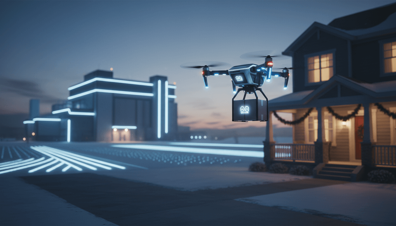 Featured image for Livraison par drones : l’IA qui relie champ et assiette