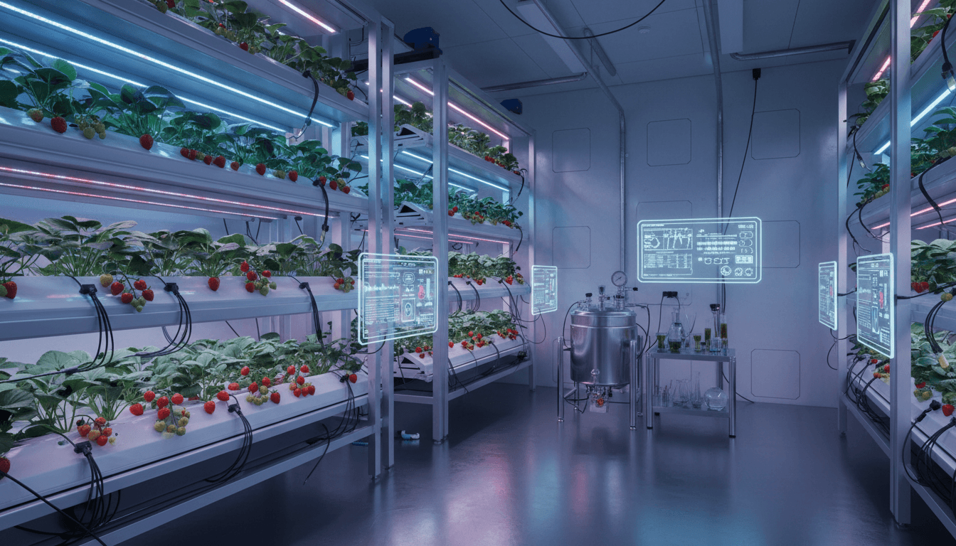 Featured image for IA et agriculture : produire comme une station spatiale