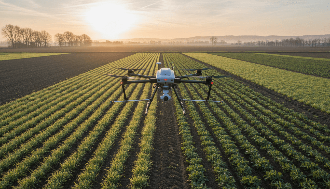 Featured image for Drones IA : détecter le stress des cultures très tôt