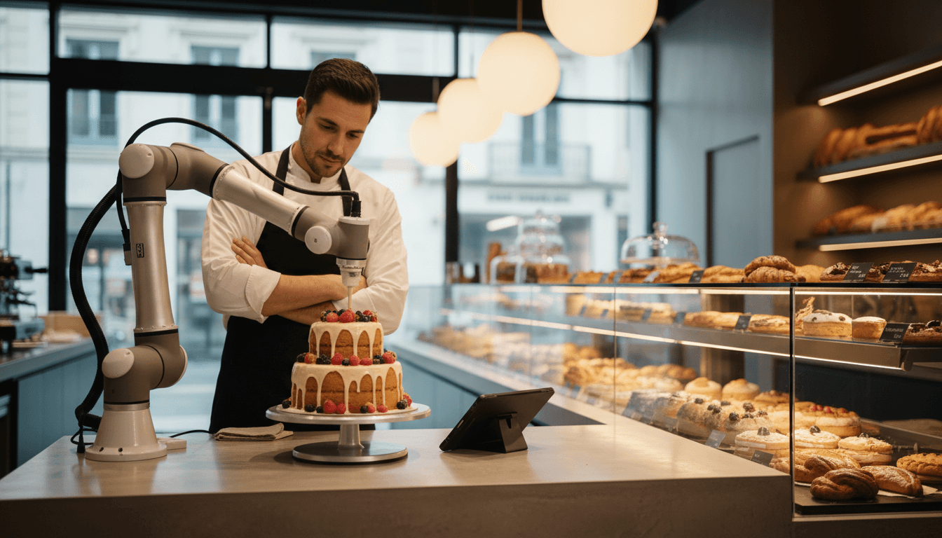 Featured image for Robots pâtissiers : l’IA arrive en magasin, pour de bon