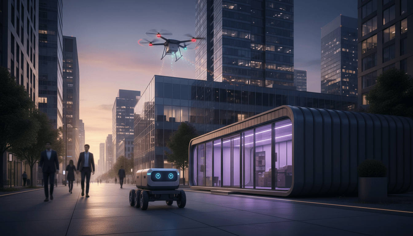 Featured image for Robots + drones : la nouvelle logistique IA du food