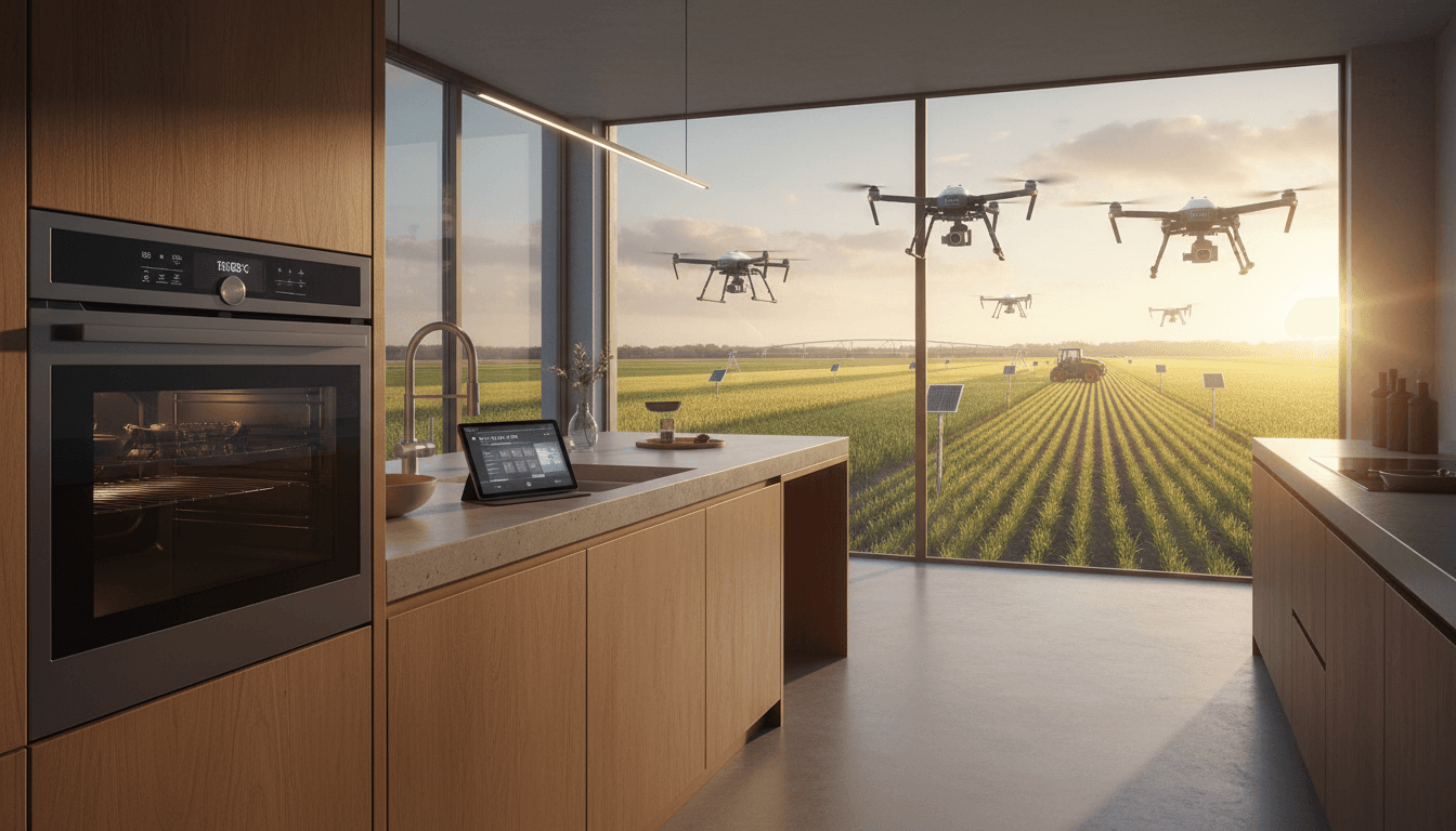 Featured image for IA agroalimentaire : du four connecté à la ferme