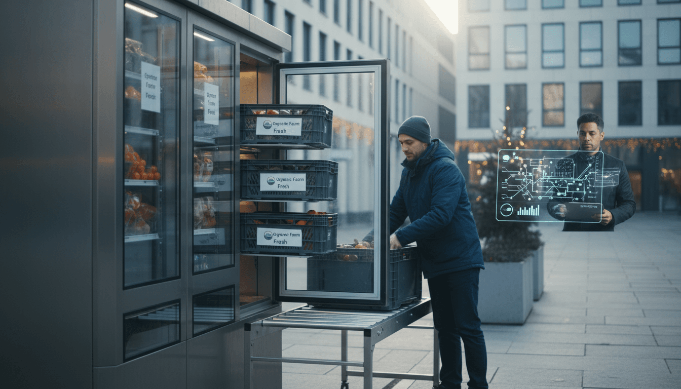 Featured image for IA et kiosques automatiques : la nouvelle logistique alimentaire