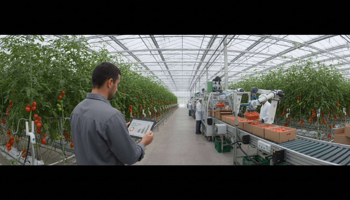 Featured image for Tomates éditées, robots: l’IA relie champ et cuisine