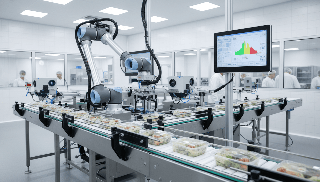 Featured image for Robotique alimentaire et IA : cap sur l’usine 2026