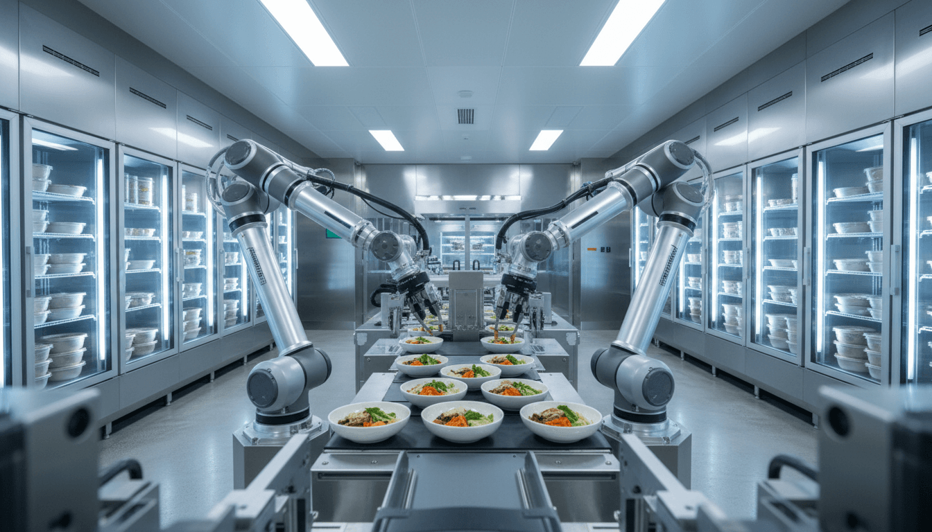 Featured image for Cuisine robotisée modulaire : 3 000 repas/jour, et après ?