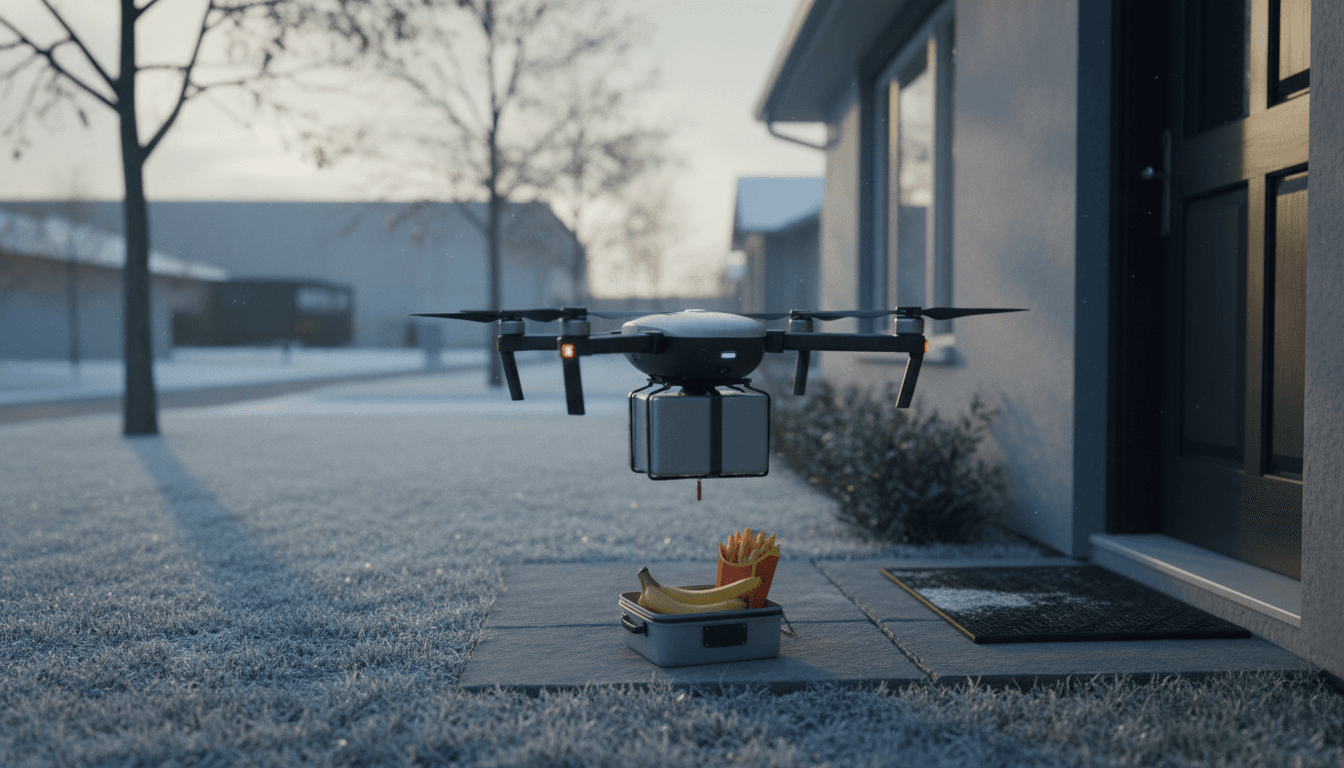 Featured image for Livraison par drone : l’IA accélère la chaîne agroalimentaire