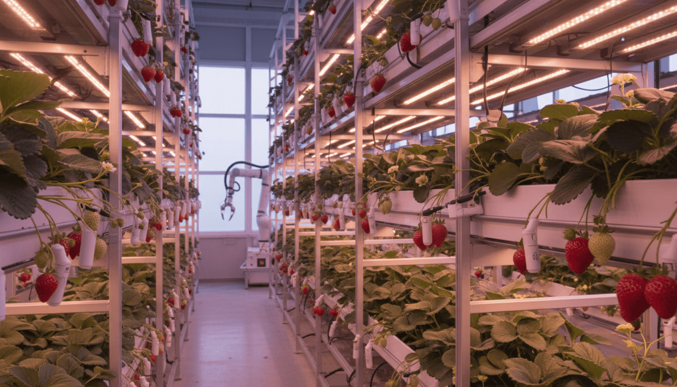 Featured image for IA et fermes verticales : réussir des variétés premium