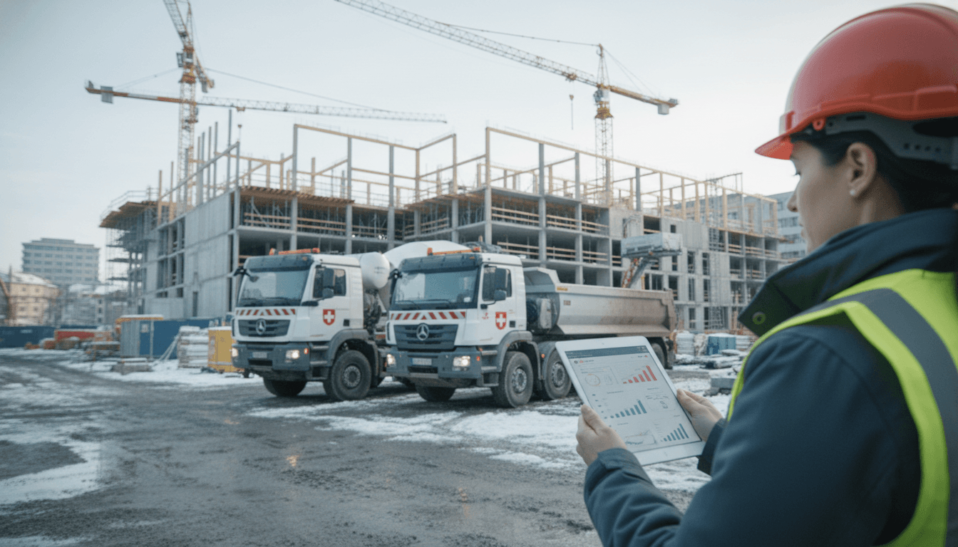 Featured image for KI in Bau-Logistik: So stoppen Sie das Schneckentempo