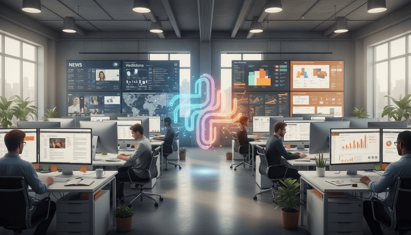 Featured image for KI im Alltag: Was Handel & E‑Commerce von Newsrooms lernen