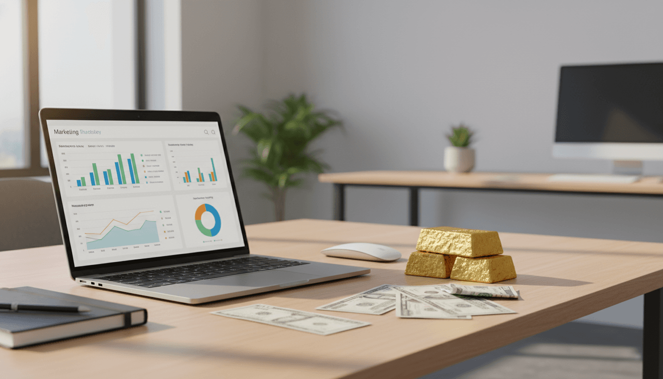 Featured image for Gold Prices Hit Records—SMEs Need a “Safe” Marketing Bet