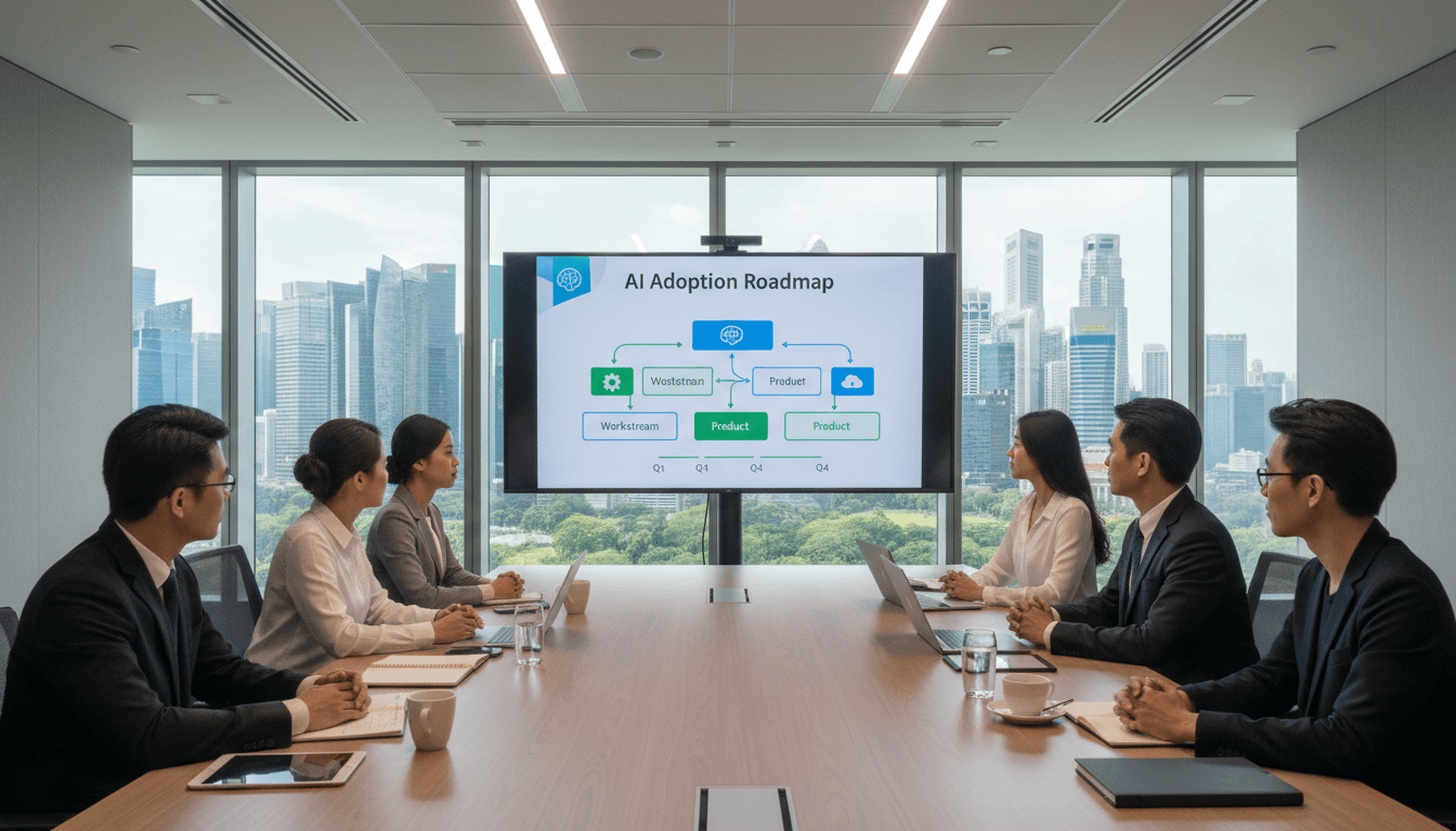 Featured image for AI org restructuring lessons for Singapore SMEs