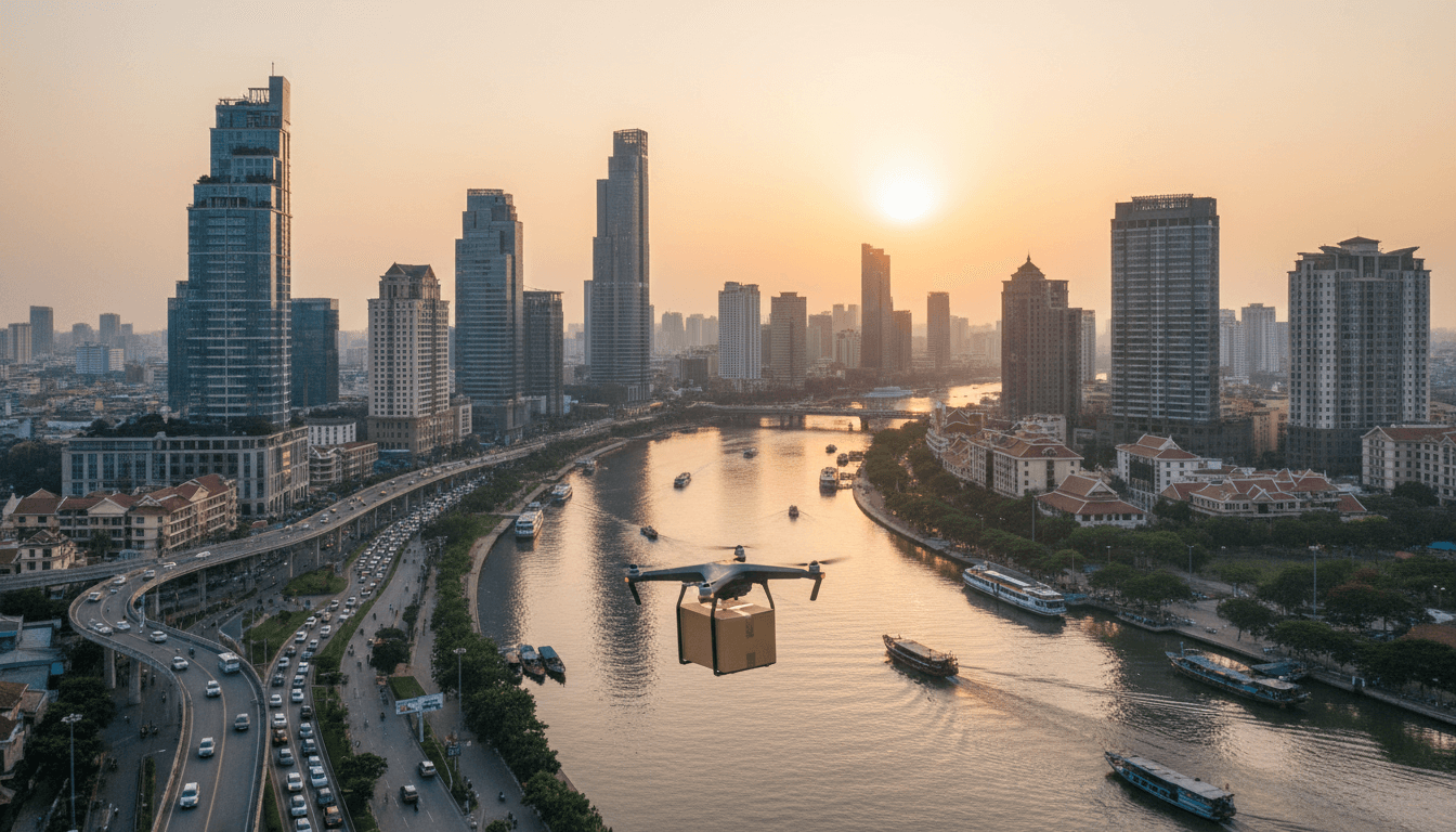 Featured image for Drone Delivery in Vietnam: A Playbook for SG Startups