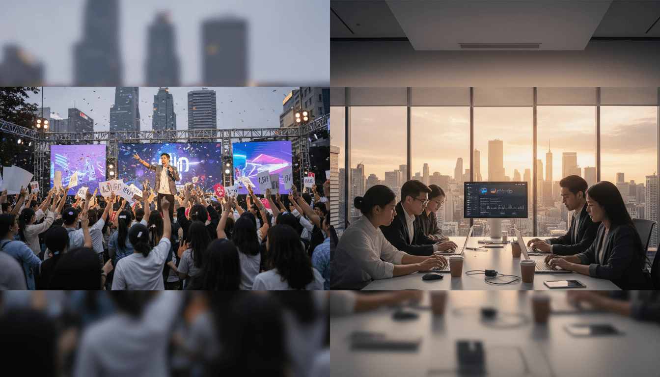 Featured image for Youth Campaign Tactics Thai Parties Use (And Startups Can)