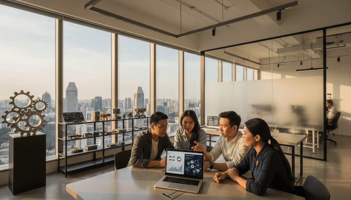 Featured image for AI Tools for Singapore Startups in a 5% GDP Economy