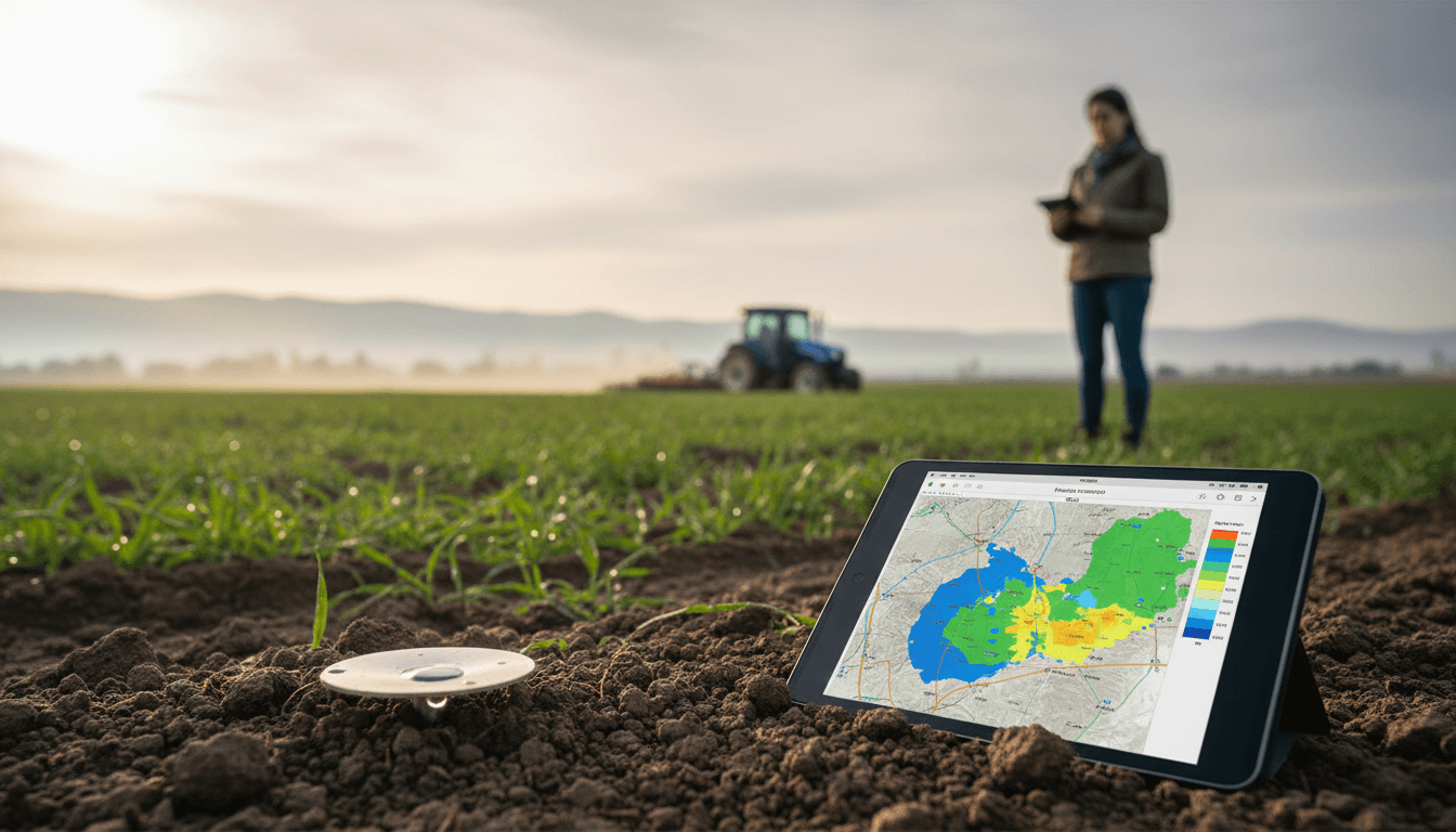 Featured image for ניטור חנקן חכם: כש-AI בחקלאות נראה כמו רפואה מדויקת