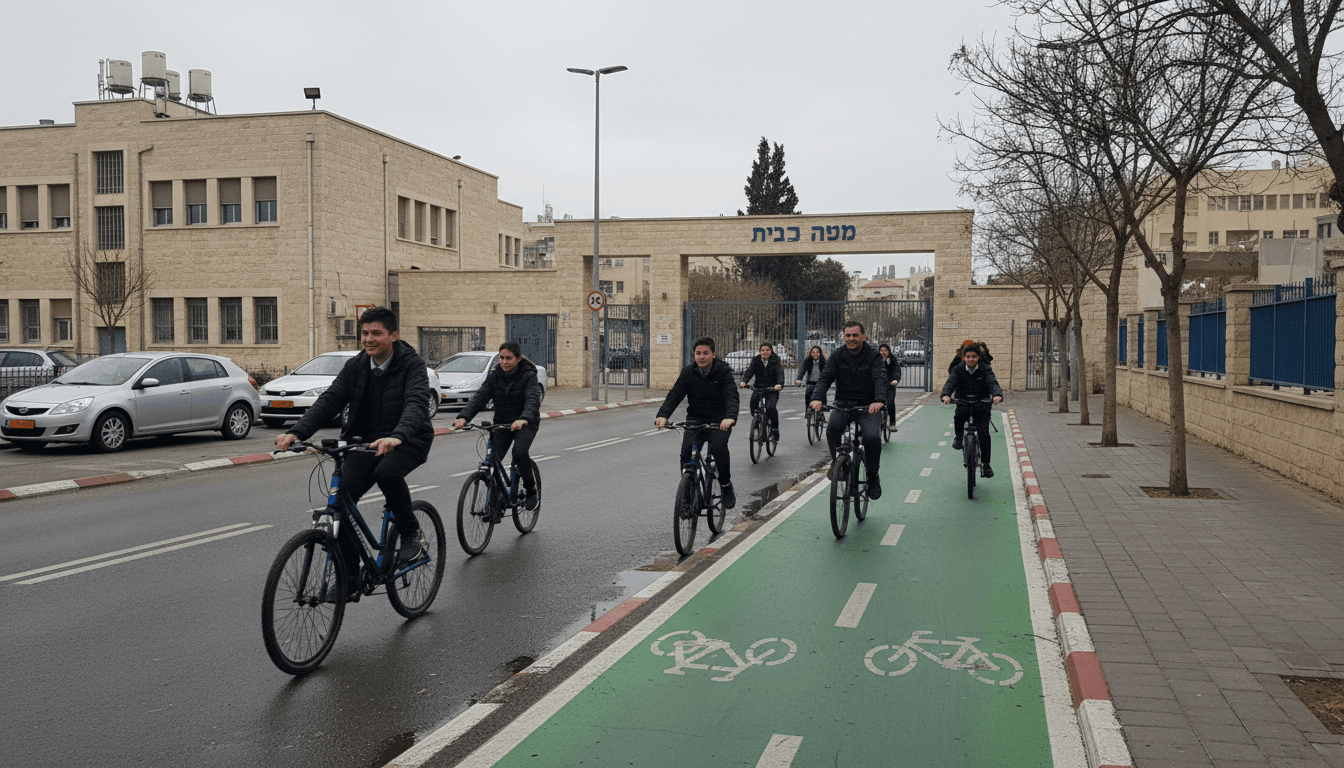 Featured image for אופניים חשמליים בדרך לבית הספר: ואיך AI עושה סדר