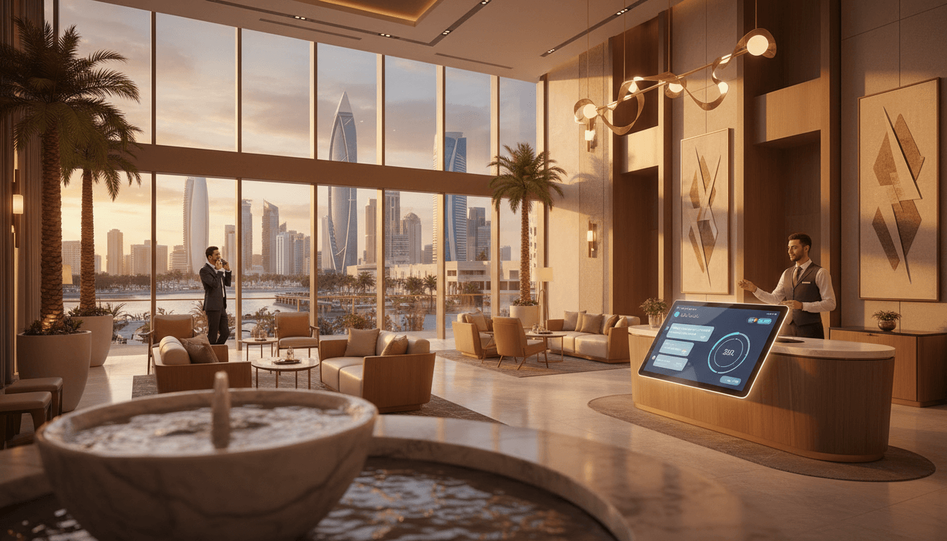 Featured image for ذكاء اصطناعي يردّ فوراً: تواصل فندقي أذكى في 2026