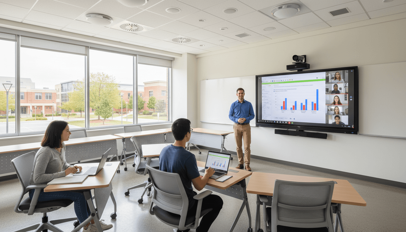 Featured image for Cost-Effective HyFlex Classrooms That Actually Work