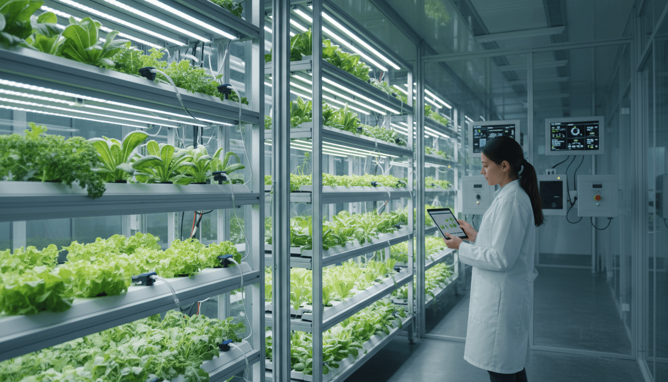 Featured image for Hidroponik Tarımda Yapay Zekâ: Büyüme ve Kazanç