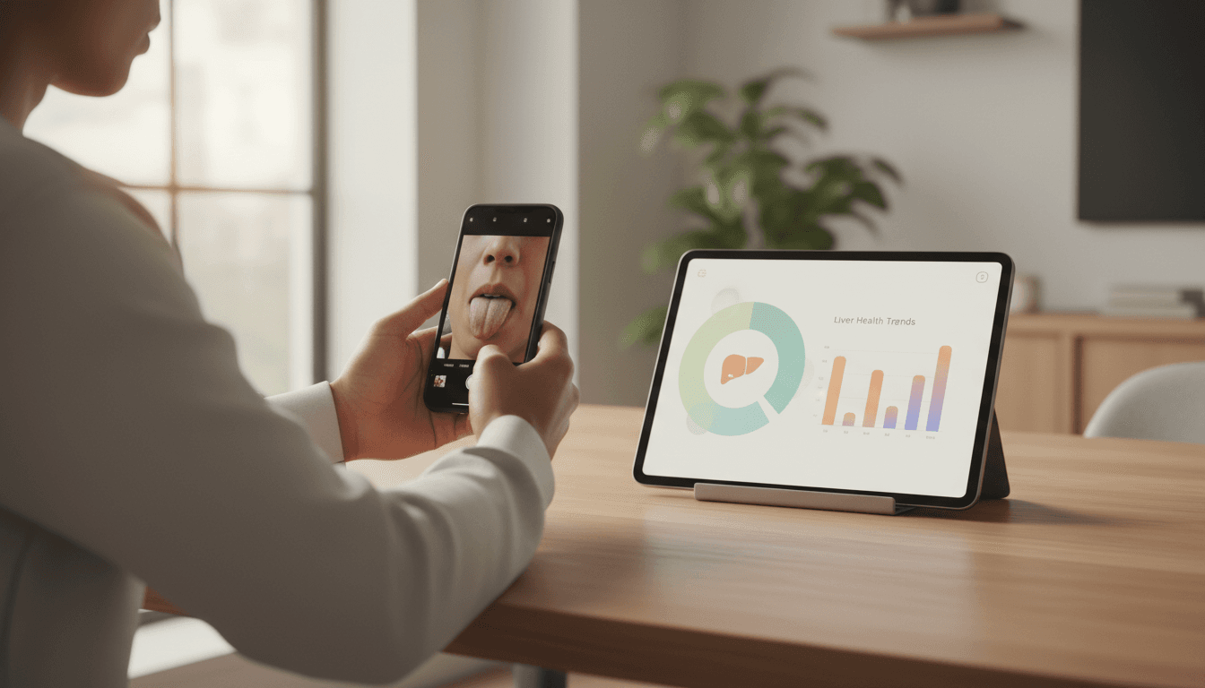 Featured image for Evde Dil Fotoğrafıyla Karaciğer Fibrozu Takibi