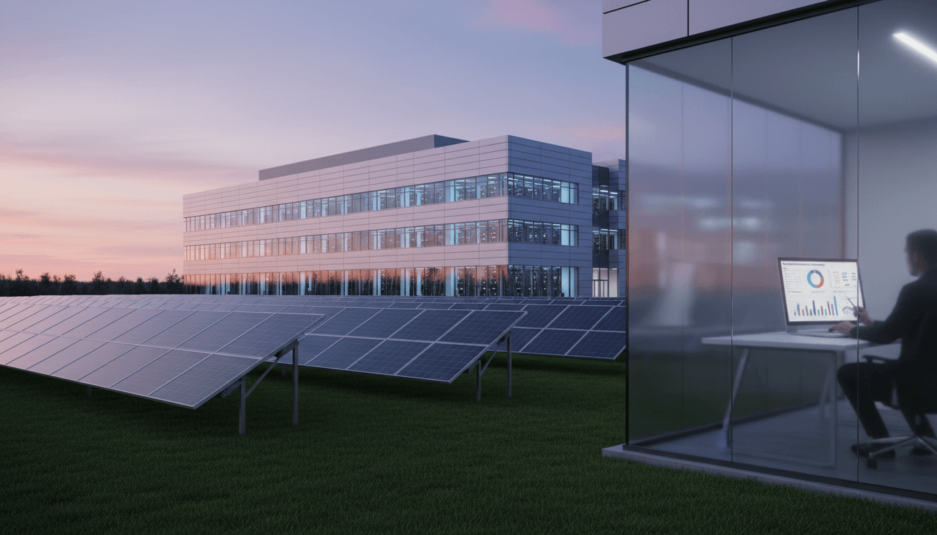 Featured image for Meta solar and data centers: lesson for AI SaaS marketing