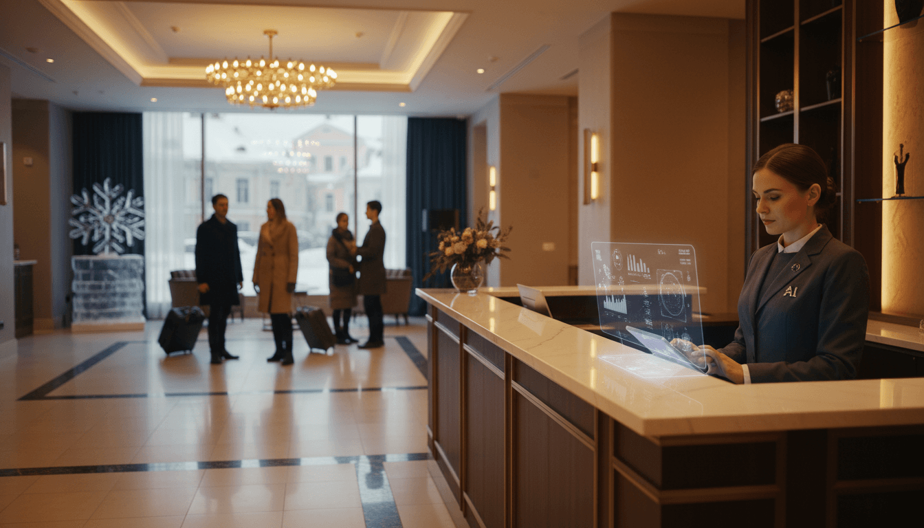 Featured image for Concierge AI luksushotellis: vaikne abilane