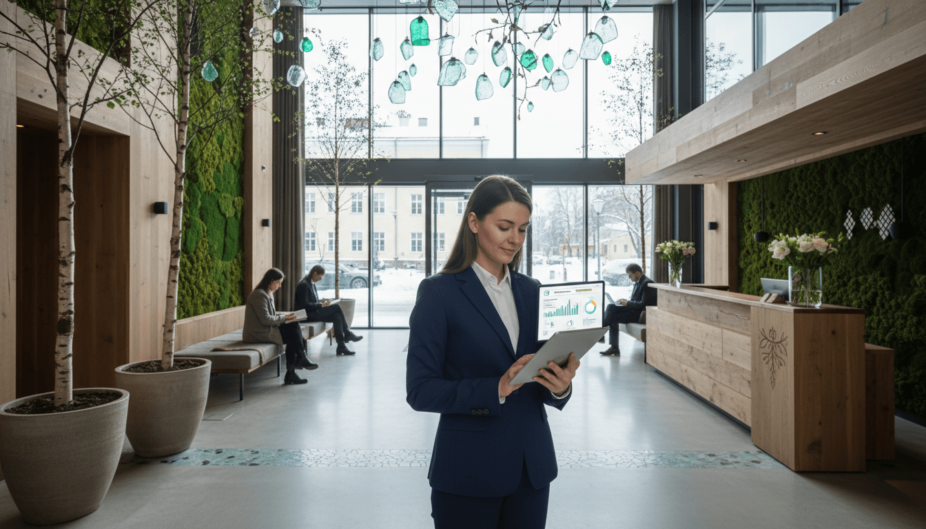 Featured image for ECOSTARS ja AI: kuidas hotell mõõdab päriselt ESG-d