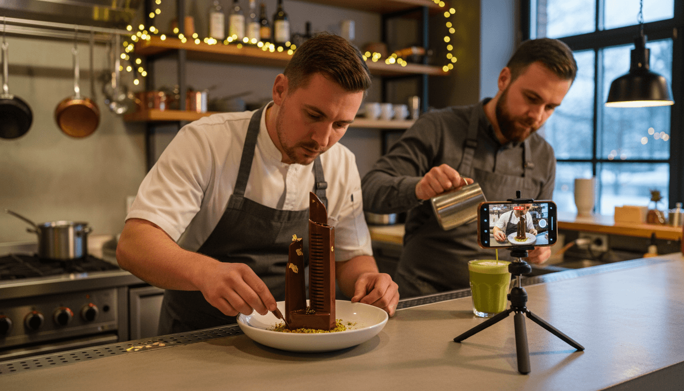 Featured image for 2025 menĂĽĂĽtrendide sisuplaan AI abil (Eesti restoranile)