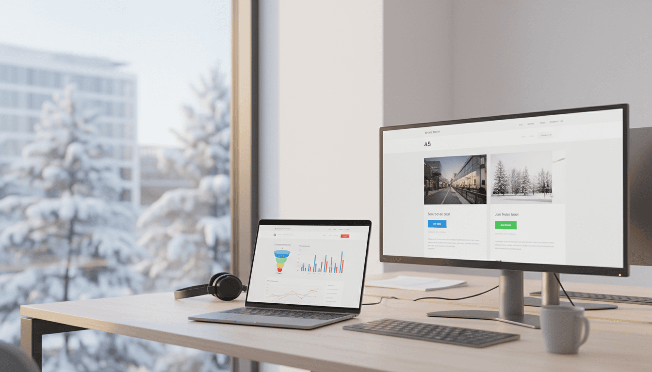 Featured image for AI-ga parem kodulehe konversioon: +37% pÀringuid