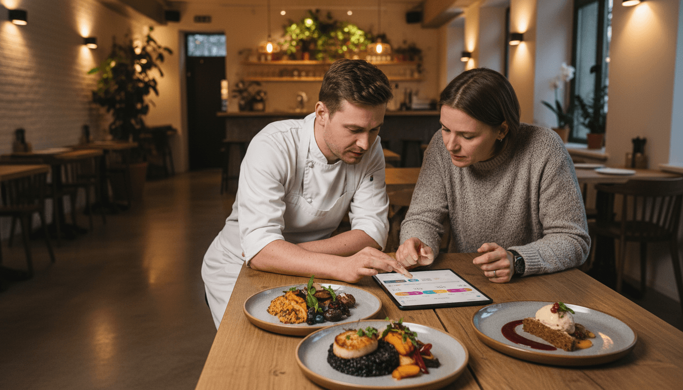 Featured image for Instagram turundus 2025: AI sisuplaan restoranile