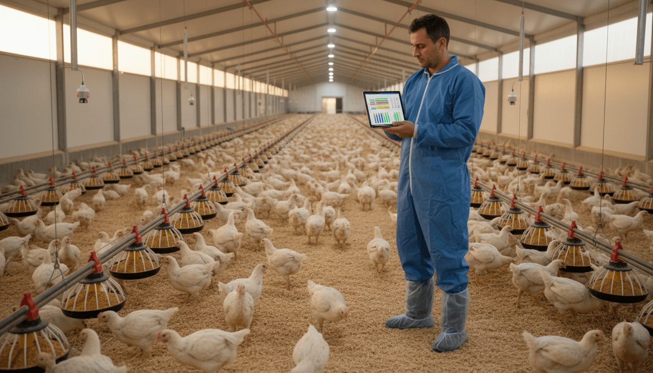 Featured image for Frango mais competitivo: o papel da IA na avicultura