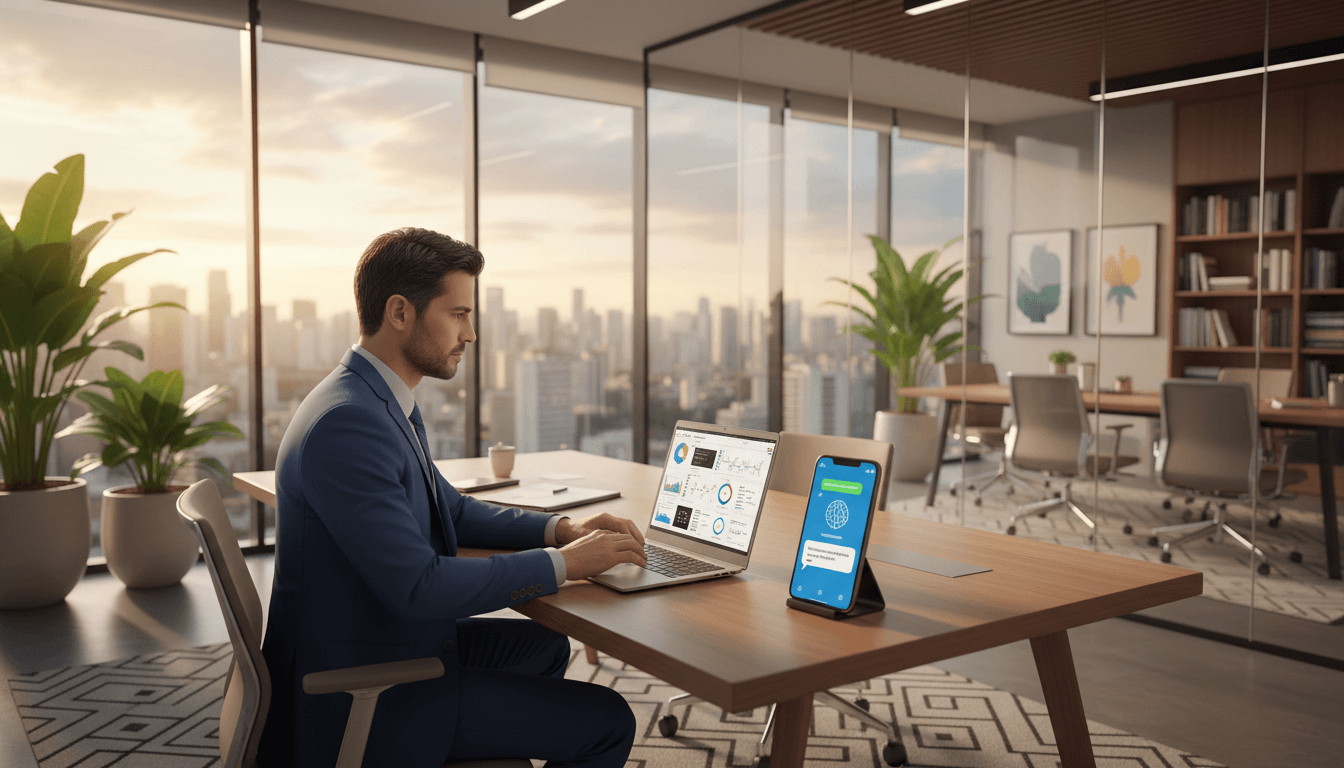 Featured image for IA na consultoria financeira: o sinal por trás da Plain