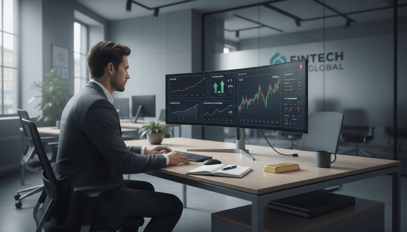 Featured image for Investir em ouro com IA: proteção e decisão em 2025