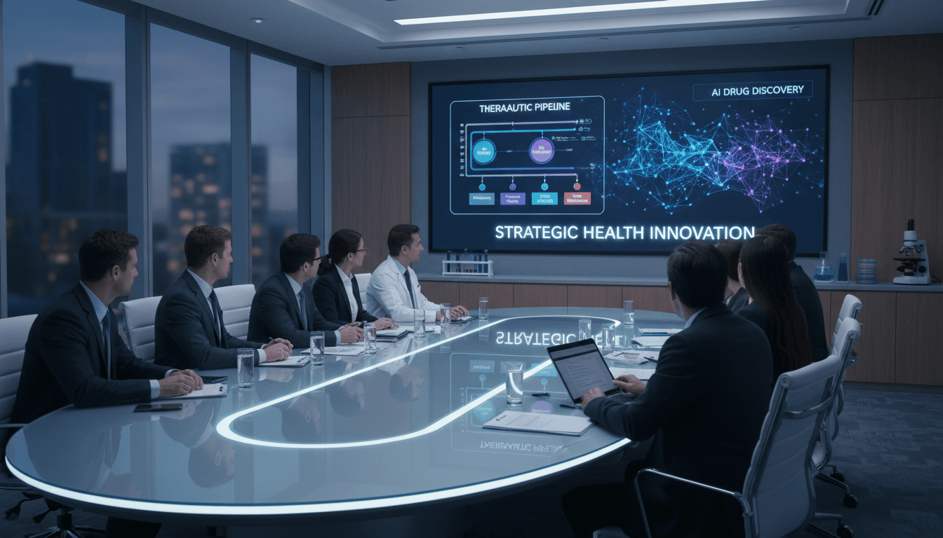 Featured image for IA por trás dos maiores deals biotech de 11/2025