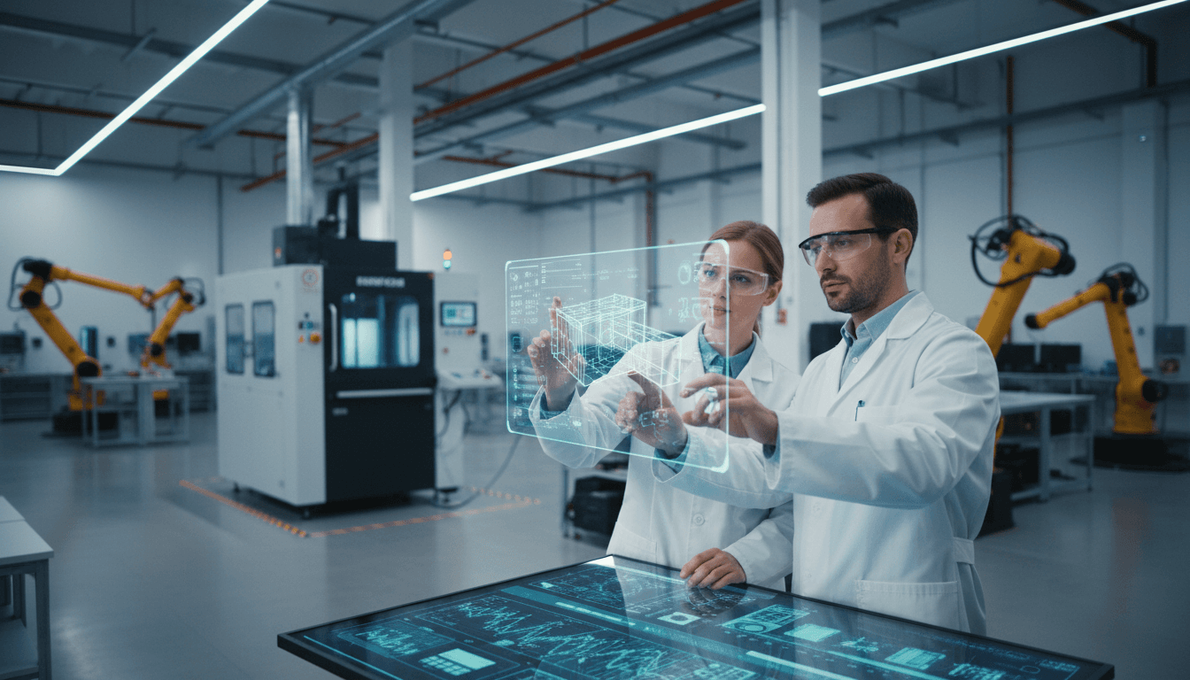 Featured image for IA na manufatura aditiva: do design à produção em minutos