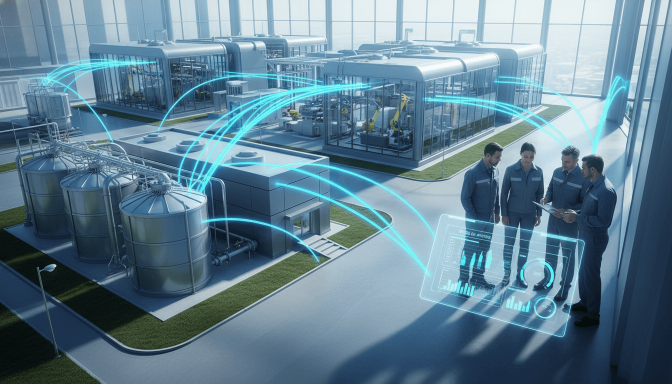 Featured image for EAM com IA: manutenção preditiva do água à fábrica