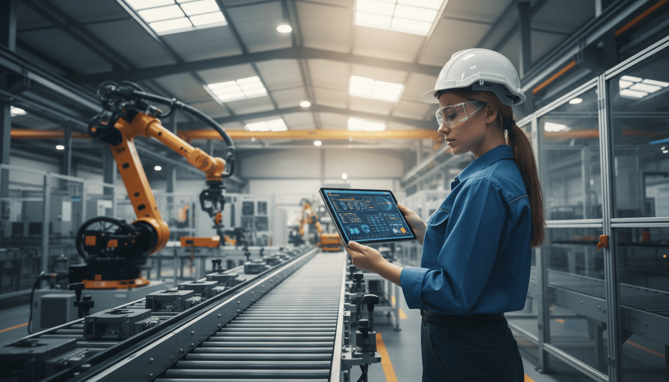 Featured image for IA na manufatura: o que um estágio em automação ensina