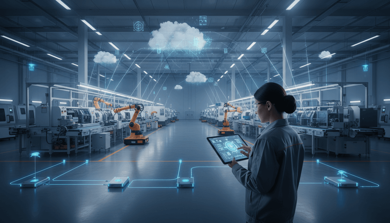 Featured image for IA na manufatura: base de dados escalável na fábrica