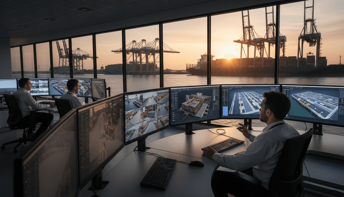 Featured image for IA em guindastes portuários: do controle remoto à autonomia