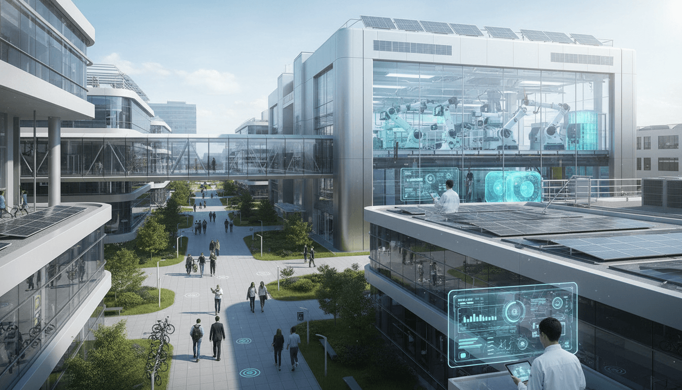 Featured image for Campus autónomo: lições de IA para fábricas eficientes