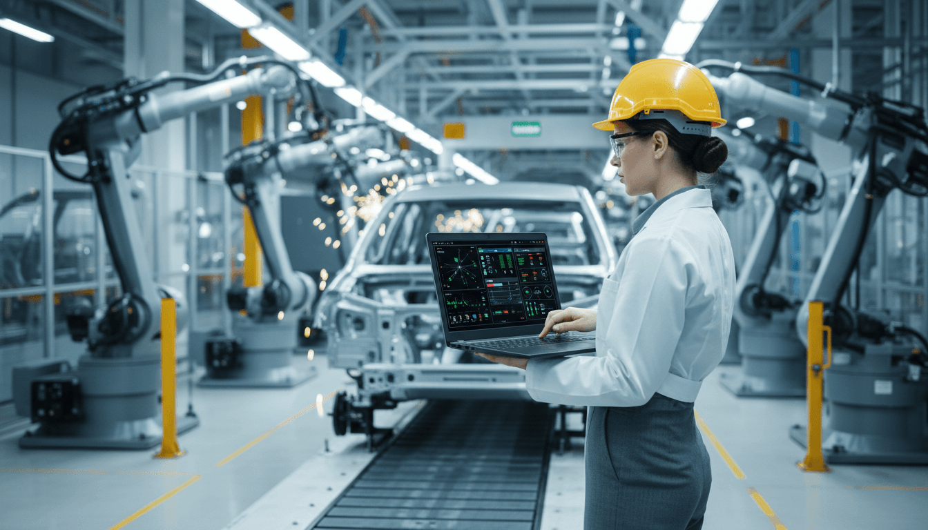 Featured image for Rede OT pronta para IA na manufatura automotiva