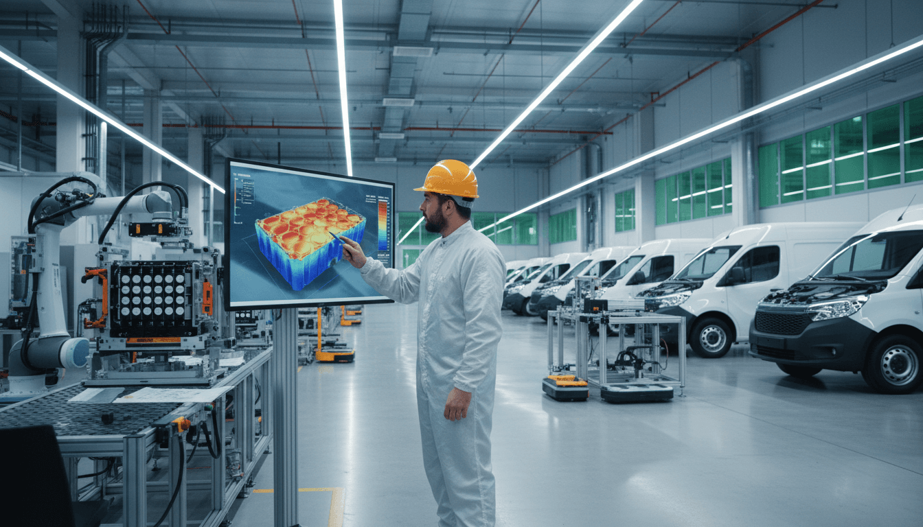 Featured image for IA na gestão térmica de baterias: do protótipo à fábrica