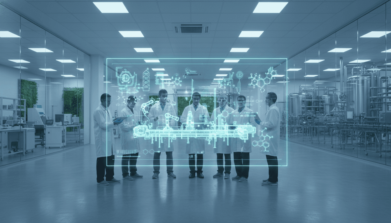 Featured image for IA e Digital Twin para acelerar o desenvolvimento farmacêutico