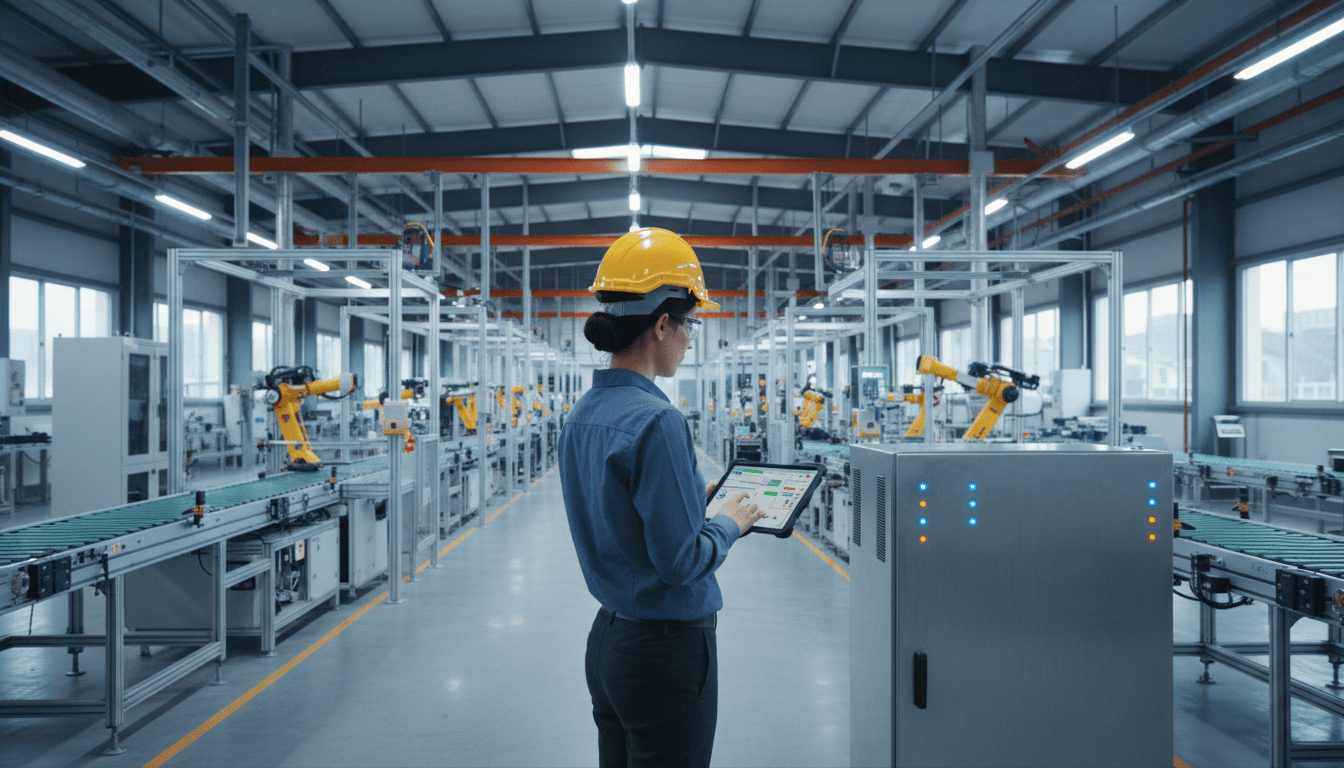 Featured image for Manutenção preditiva com IA: menos paragens, mais OEE