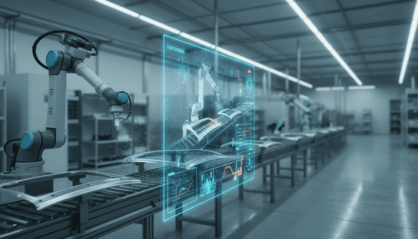 Featured image for Gêmeos Digitais na Pintura: IA que reduz defeitos