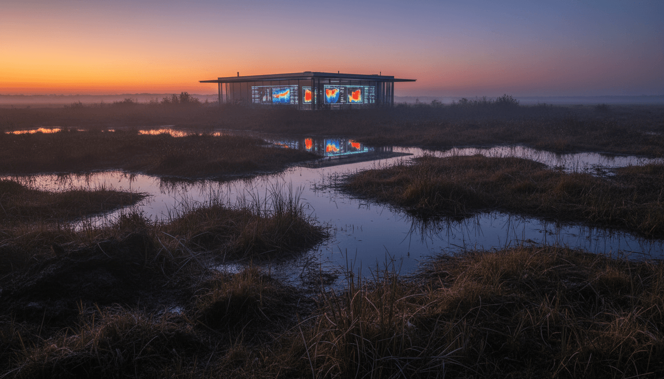 Featured image for IA para monitorizar metano em zonas húmidas e ar limpo