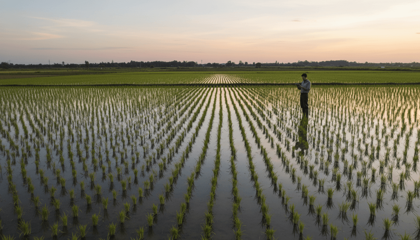 Featured image for Arroz de baixo metano: até 70% menos emissões