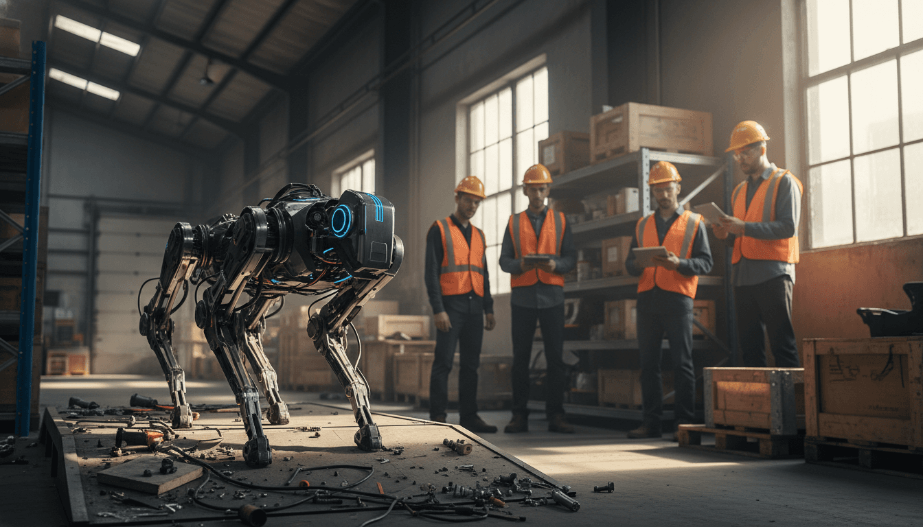 Featured image for Musculoskeletal Robot Dogs: What Industry Learns